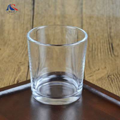 Crystal Candle Jar Glass Cup for Candle Wax Customized Logo