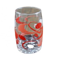 Glass-trade-focused History Home daily company business casual drinking water cup